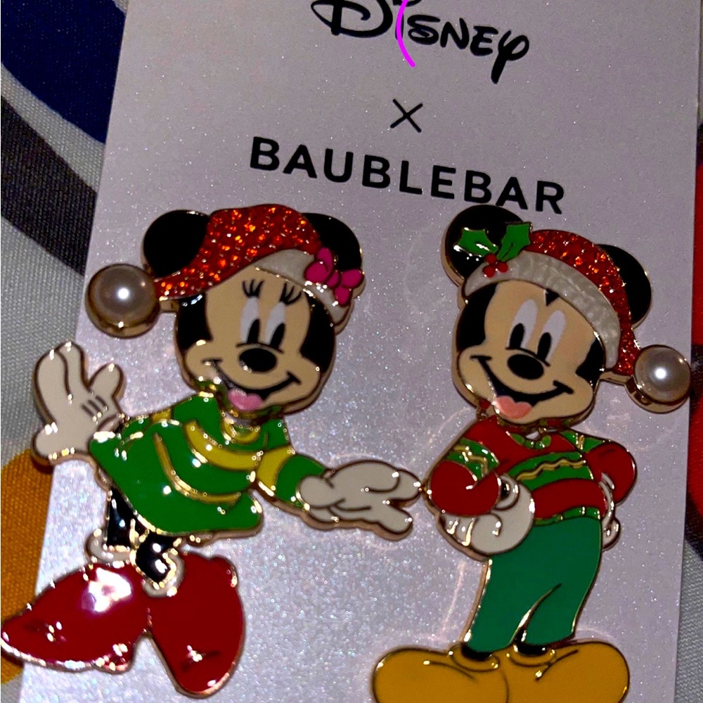 Baublebar Mickey & Minnie Mousse Earrings